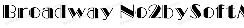 Broadway No2bySoftMa字体转换